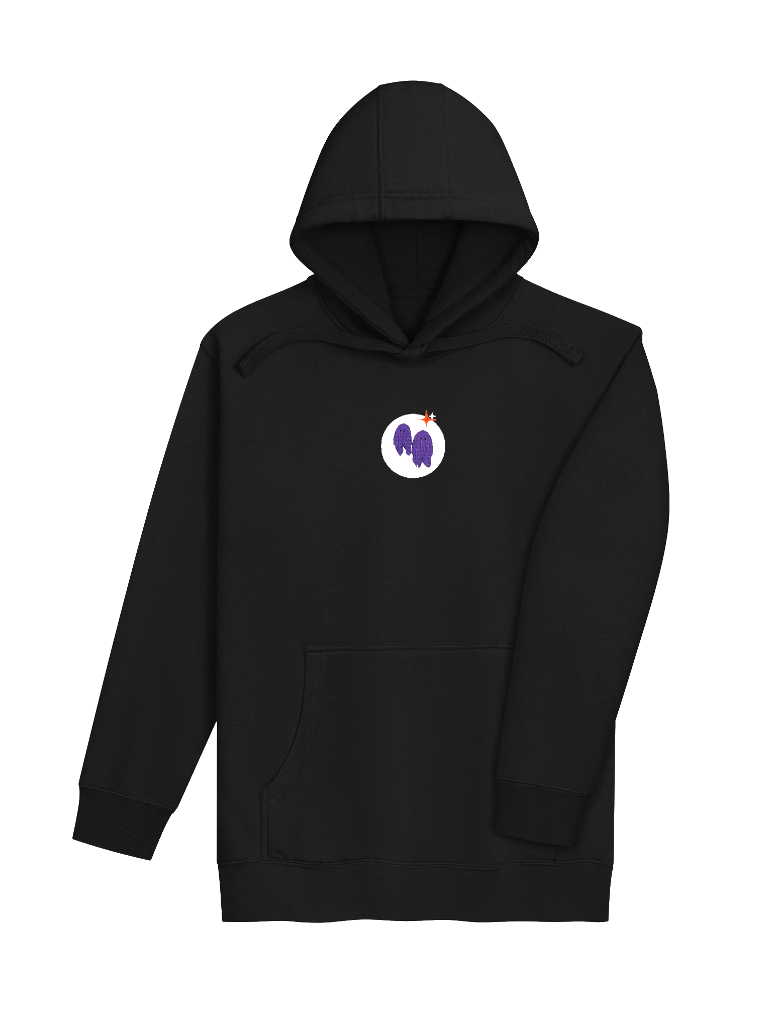 Embroidered Ghosties Hoodie
